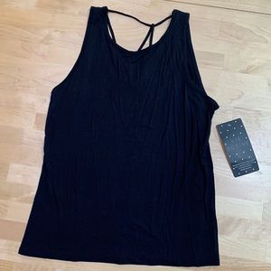Vie Active black XL Tally Tank.  Super soft.  NWT.  Yoga Club.